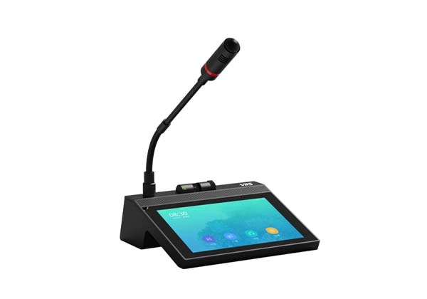 7寸觸摸屏式可視化網(wǎng)絡話筒 VS-8813