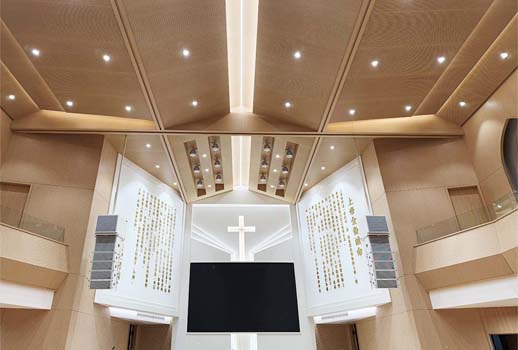 【惠聲專業(yè)擴(kuò)聲系統(tǒng)案例】溫州市大荊基督教堂